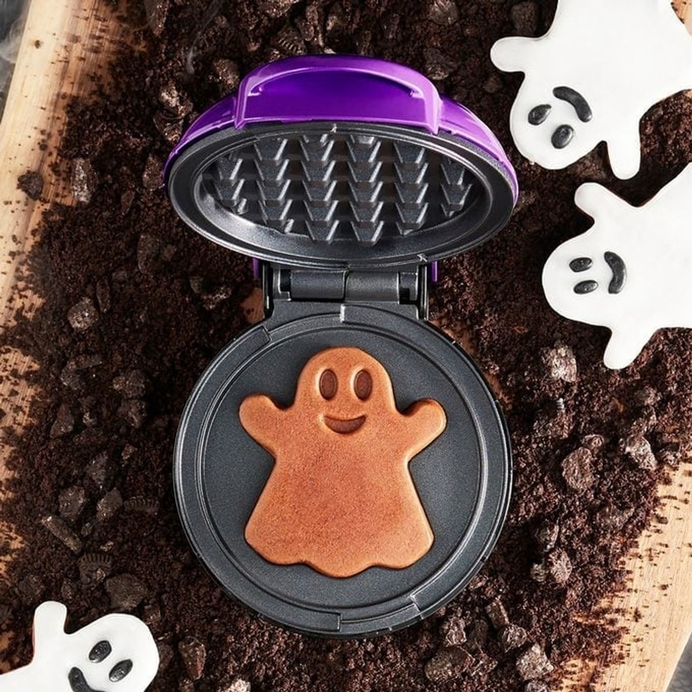 New Dash Ghost Mini Waffle Maker